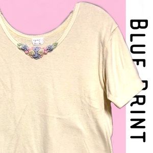 BLUEPRINT Yellow T-SHIRT OS